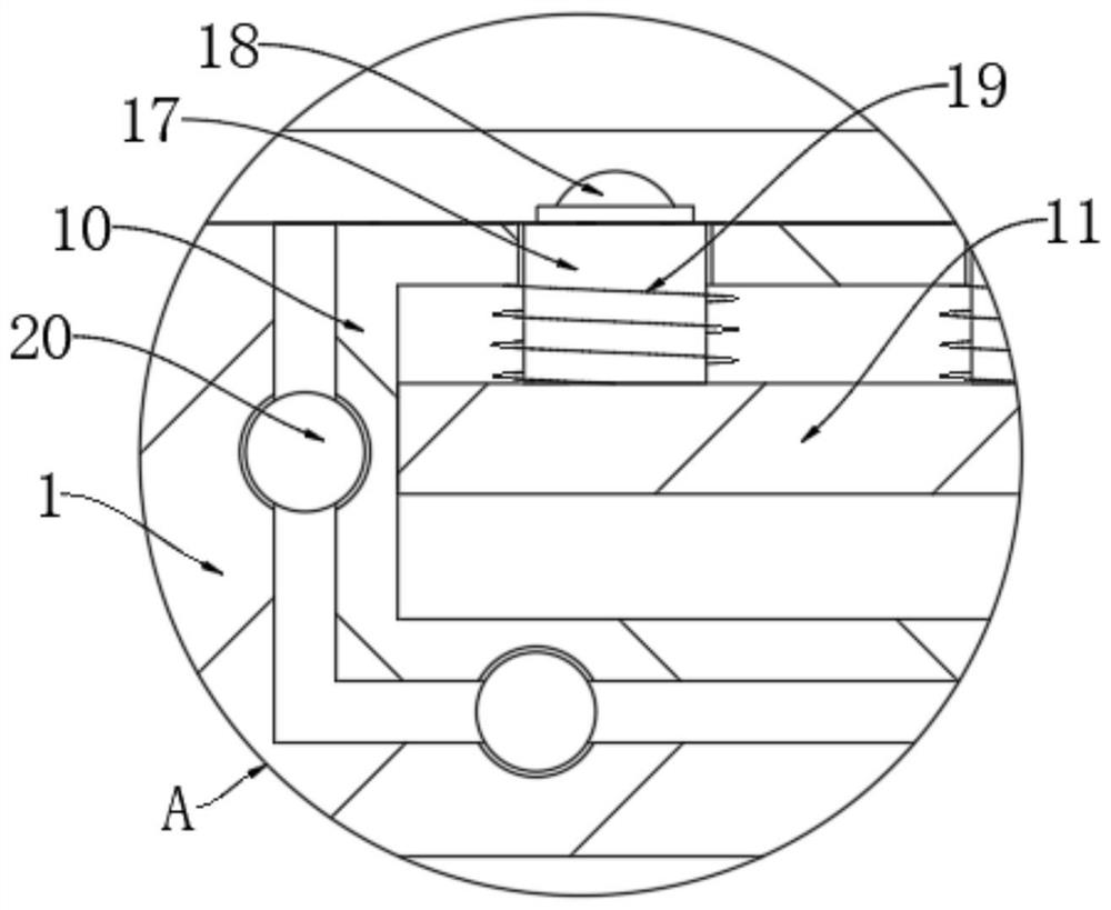 Mechanical and electrical product detection table