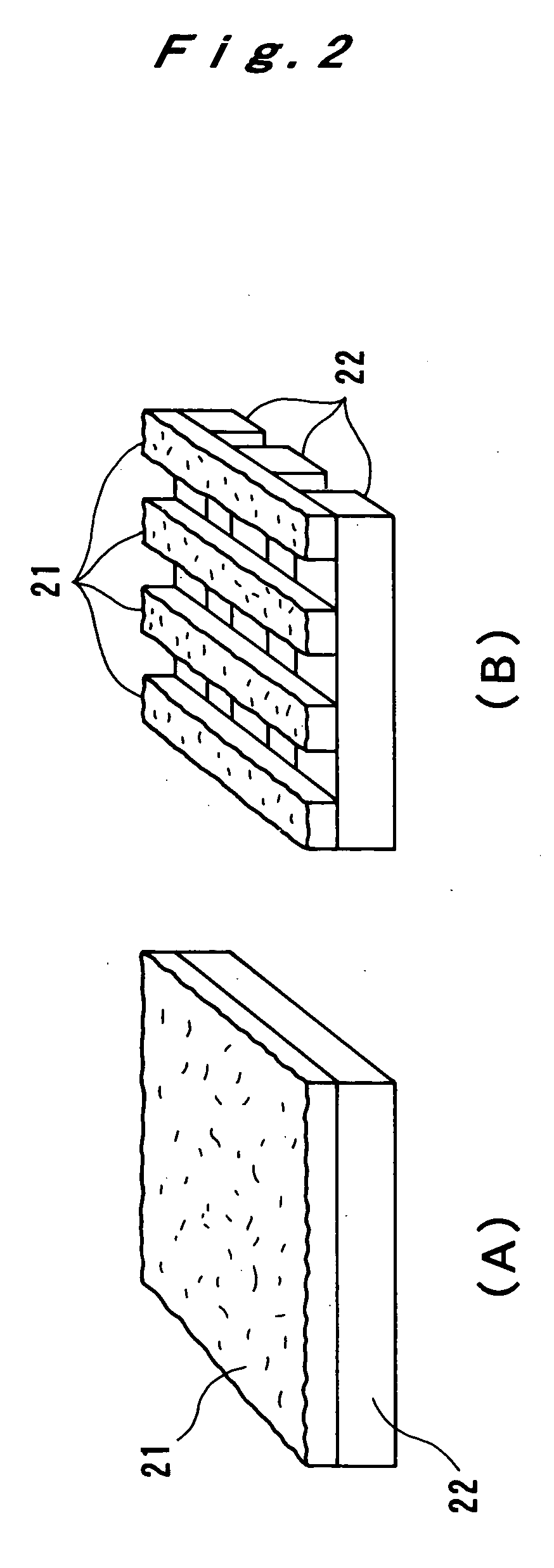 Artificial stone and formation therefor