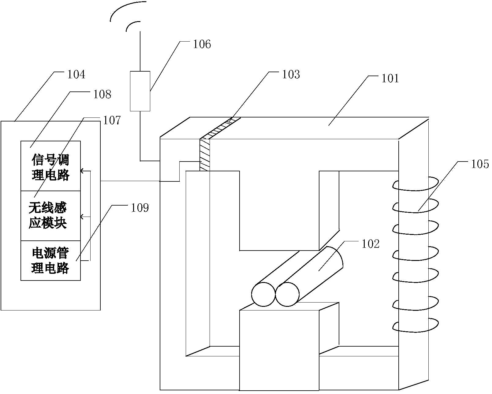 Double-wire Hall current sensor