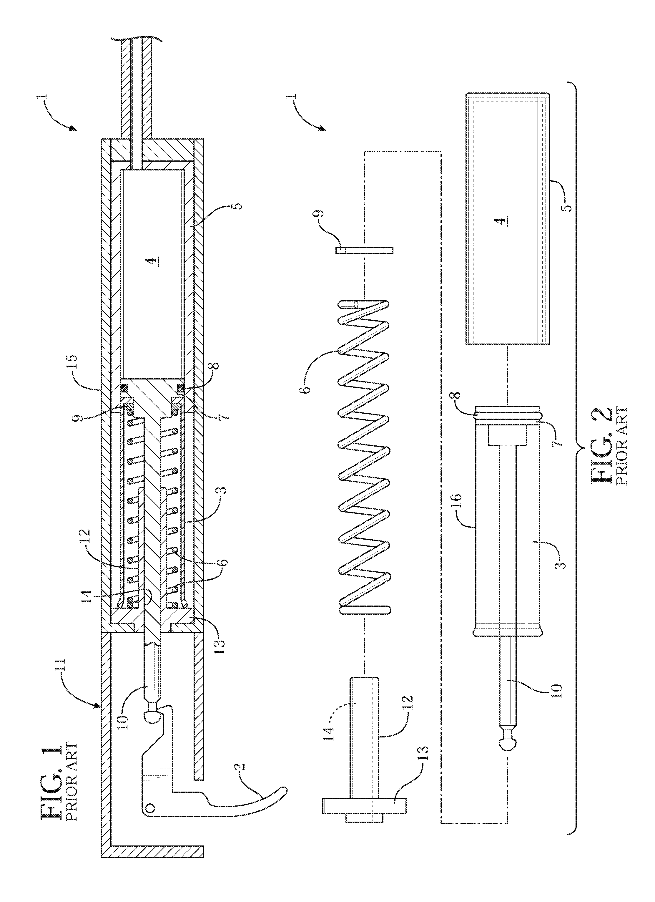 Air gun vibration dampener and method