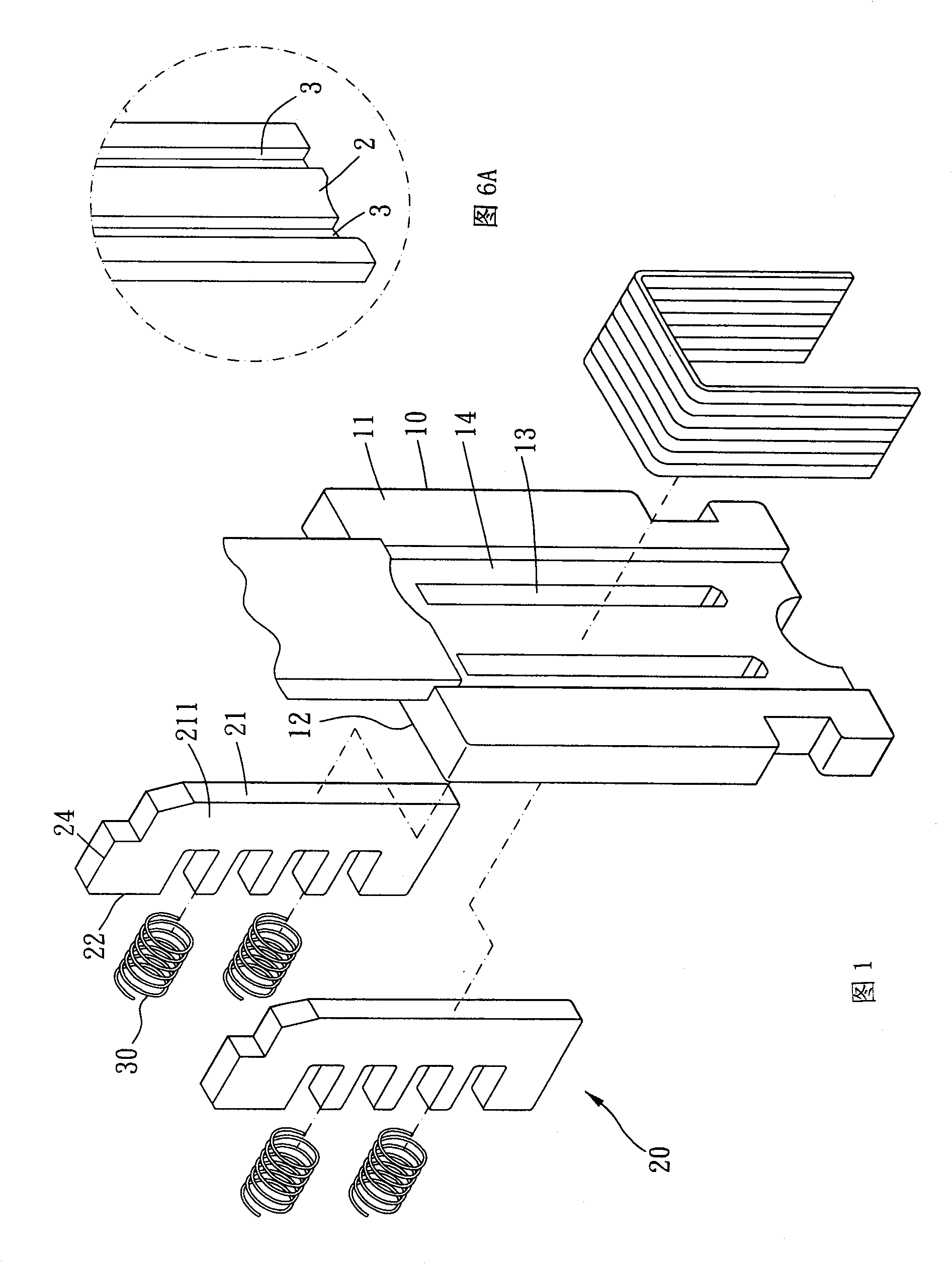 Guide nail structure and nail gun with the same