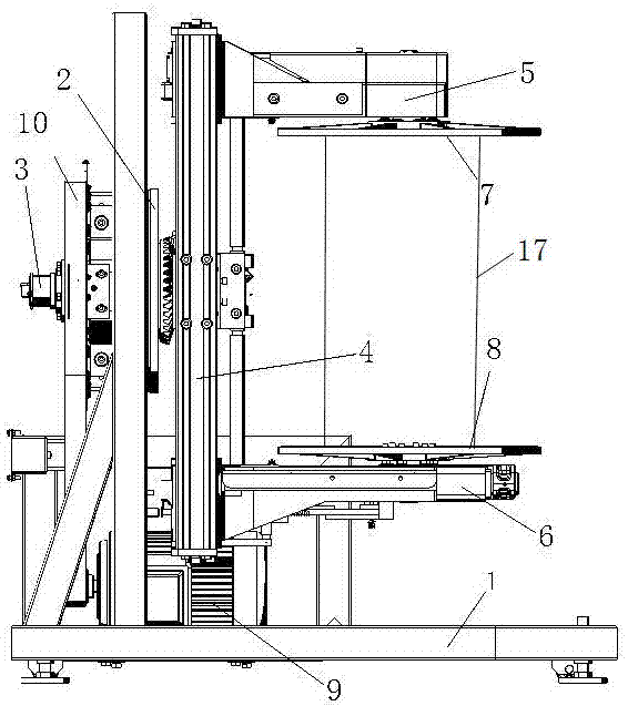 Transmission mechanism applicable to double-rotation coating mixing machine