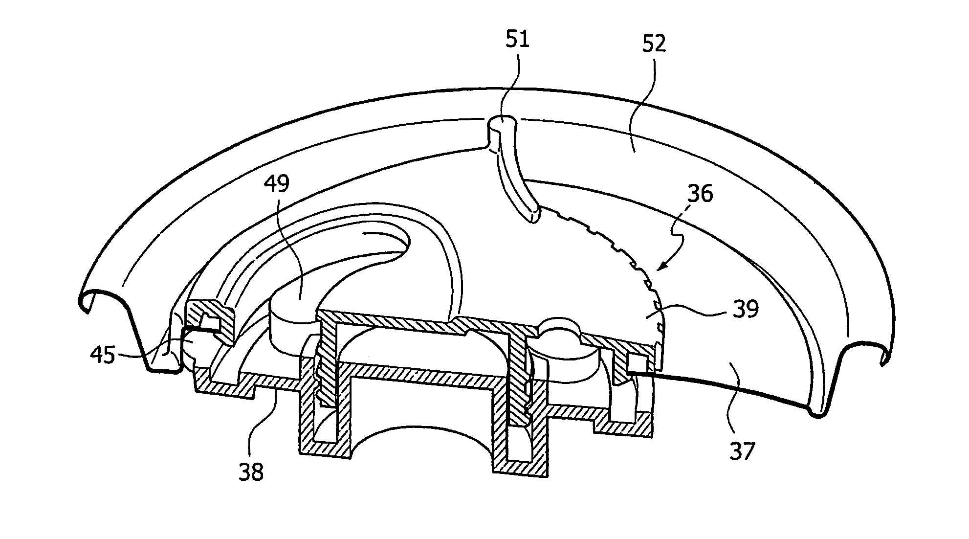 Device for sealing food product containers and food product container provided with such a device
