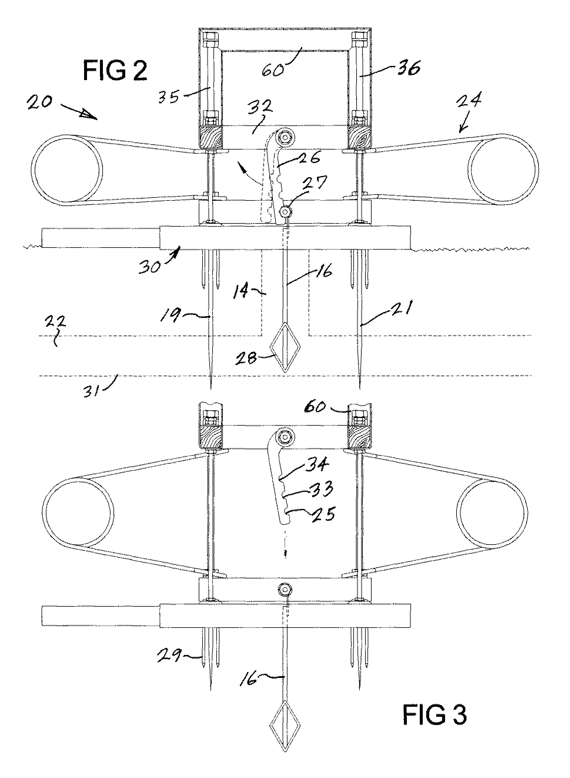 Mole trapping system, mole trap and trap-setting assistance device, and methods of constructing and utilizing same
