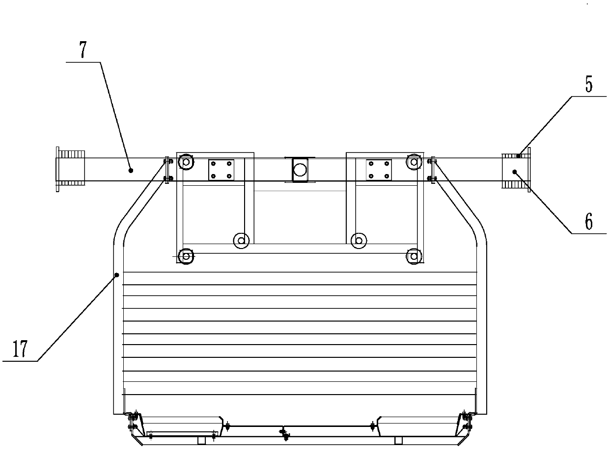 Recyclable charging room for substation inspection robot