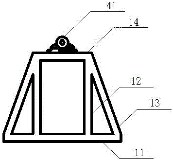 Device for replacing loop steel wire rope of cold rolled galvanizing production line and use method of device