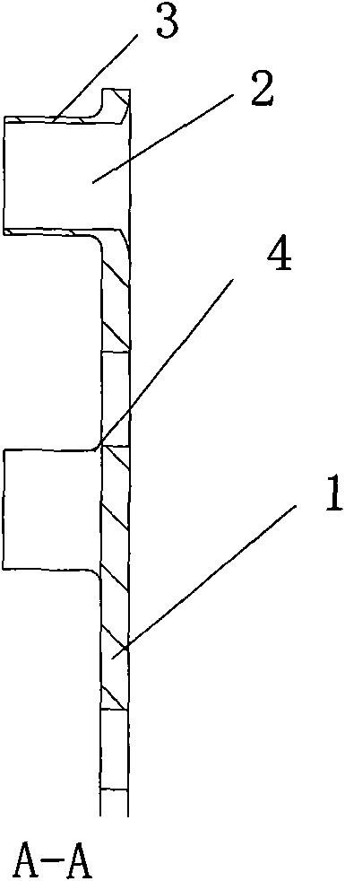 Thinning drawn punching process and die