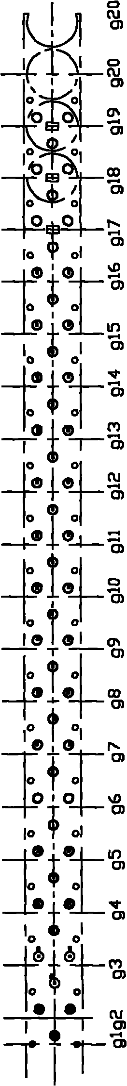 Thinning drawn punching process and die