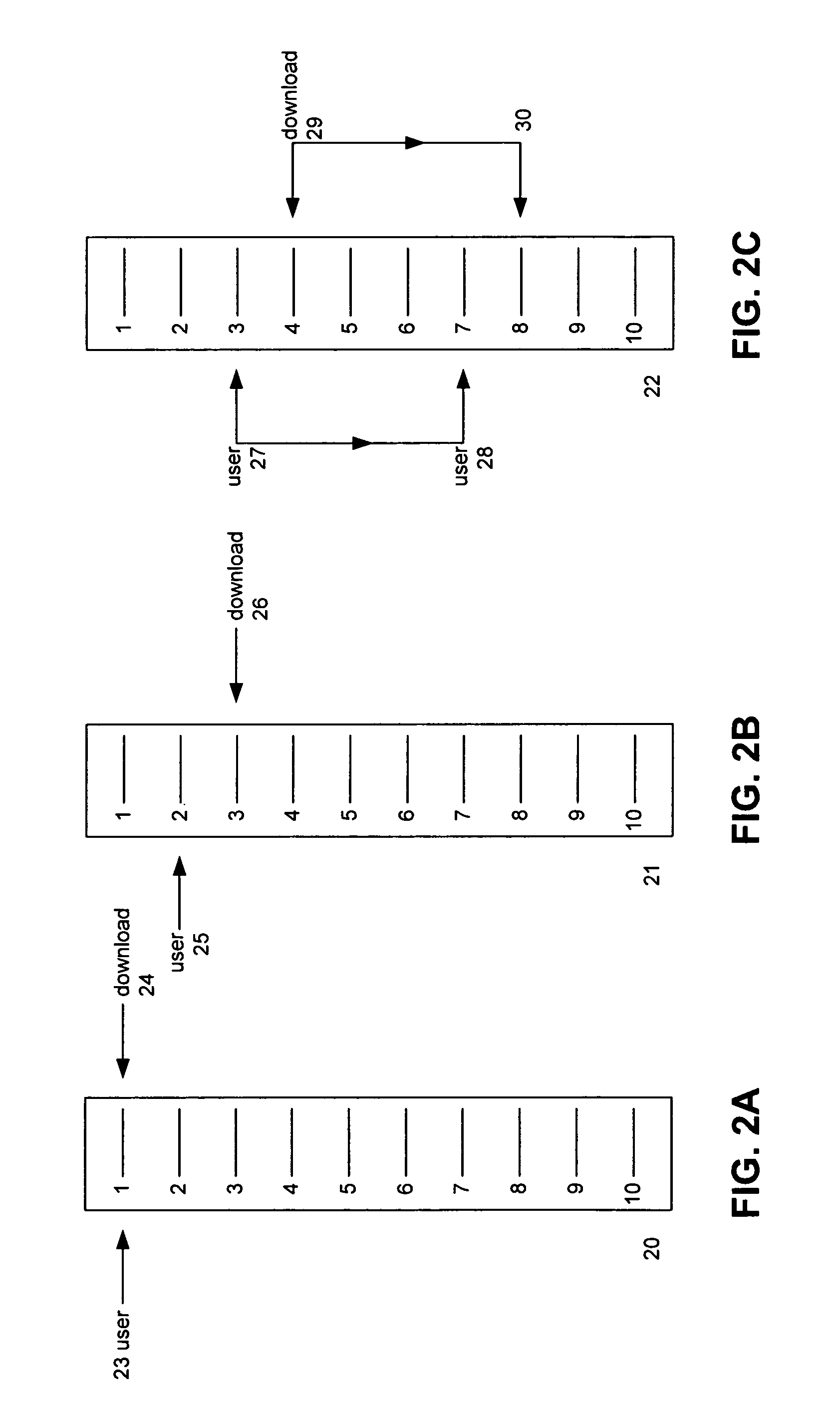 Method for queued overlap transfer of files