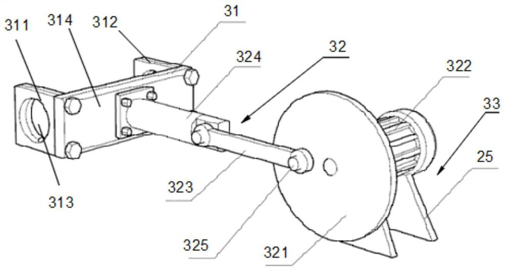 Cyclic loading device for deep sea pipeline