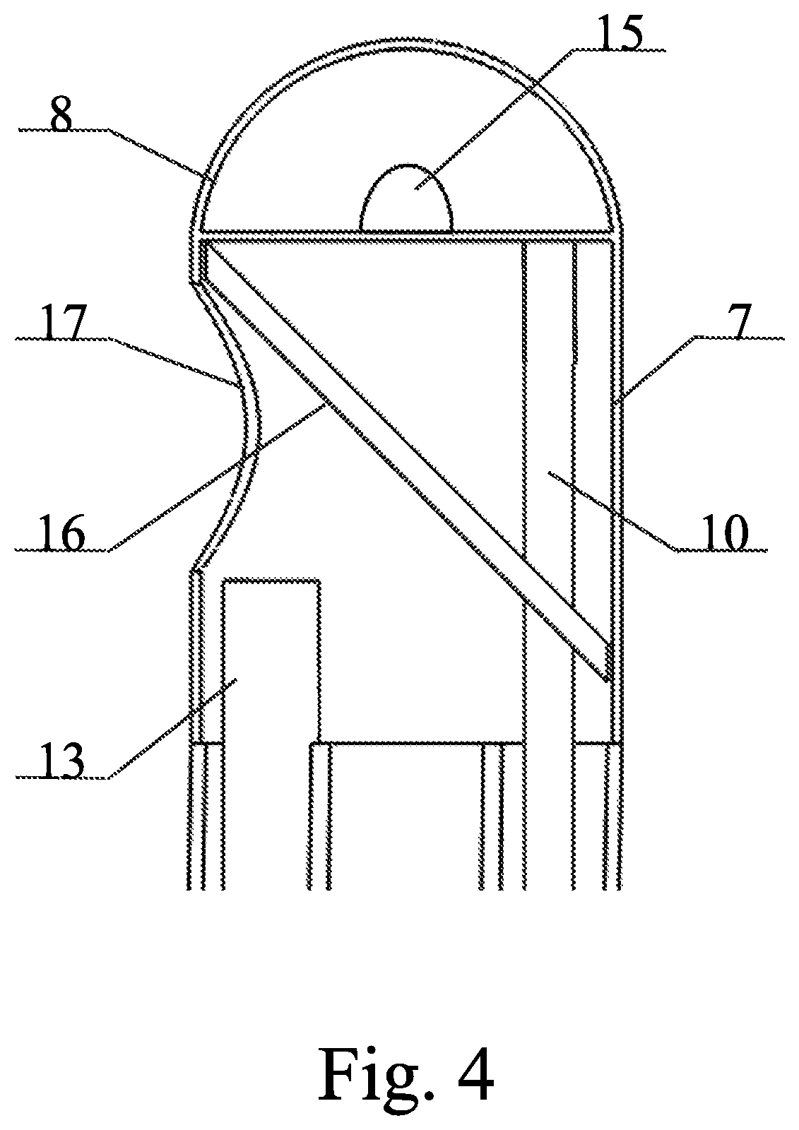 Terahertz endoscope suitable for intestinal tract lesion inspection and inspection method thereof