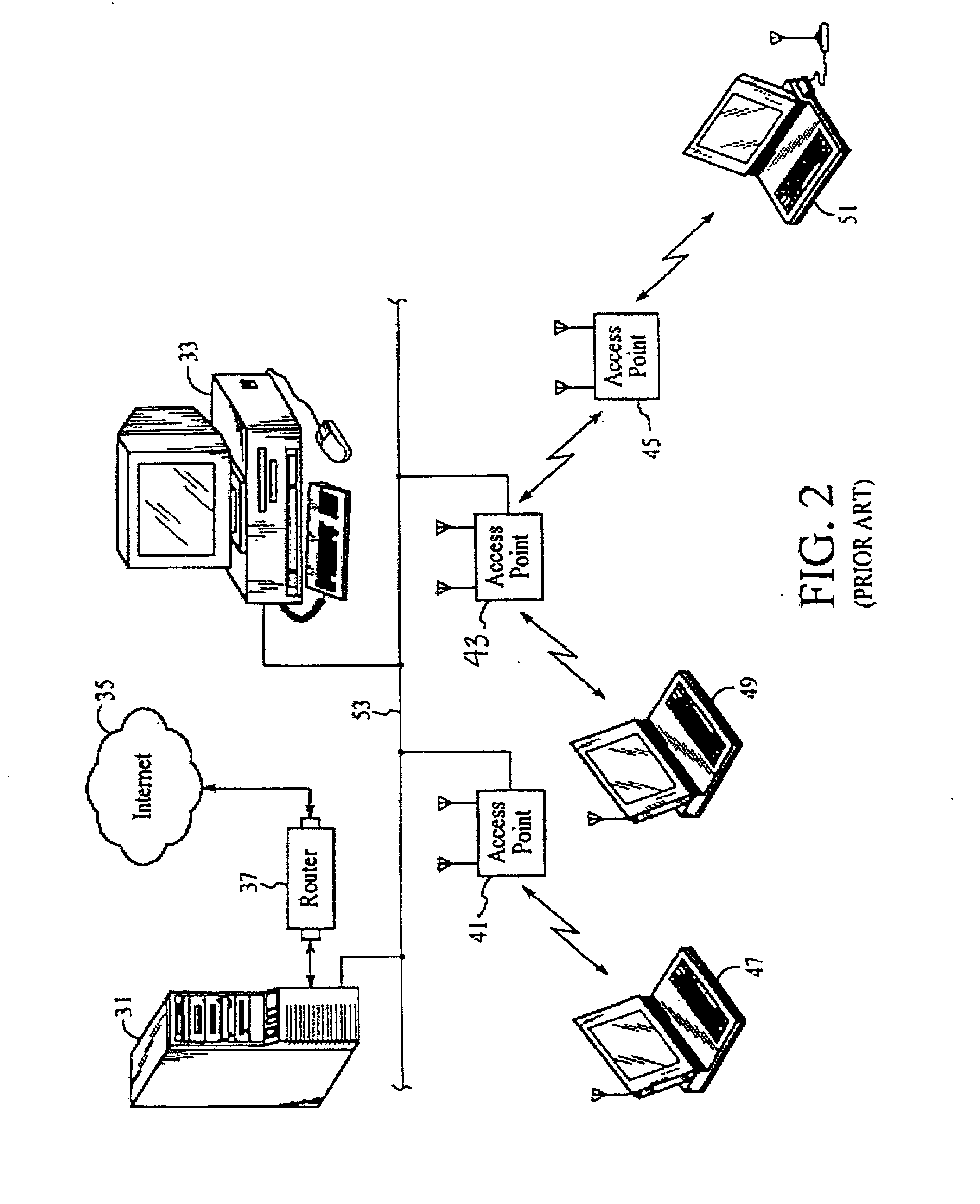 Automated updating of access points in a distributed network