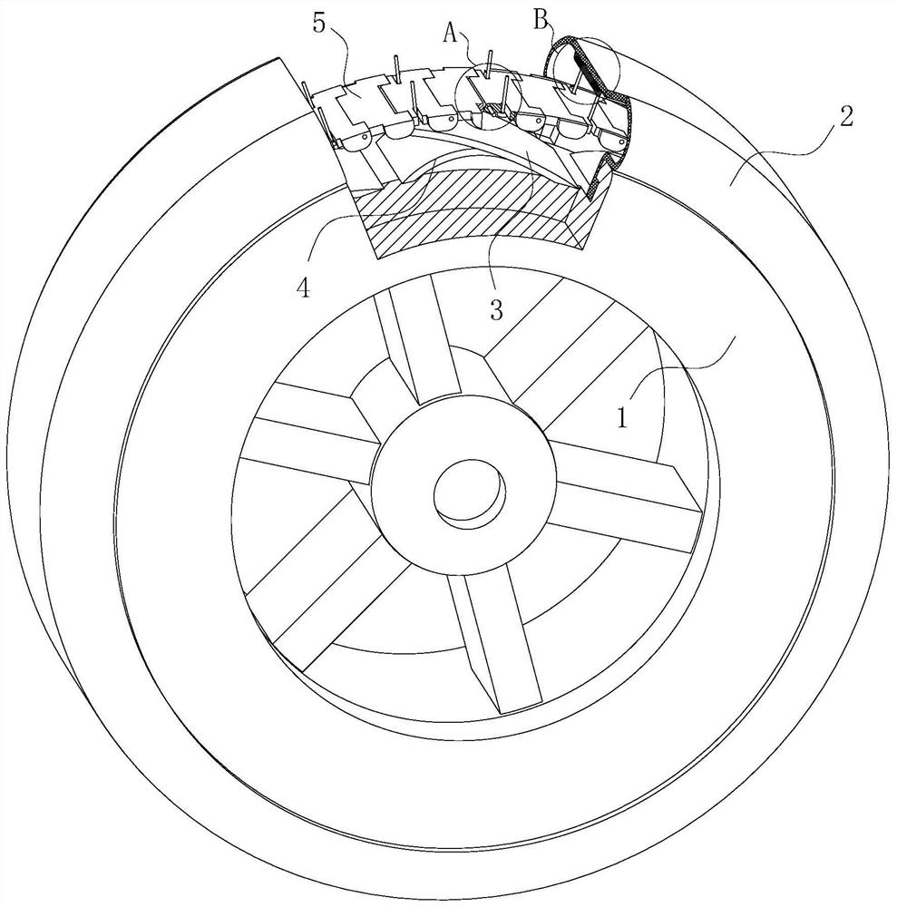 Anti-explosion tire