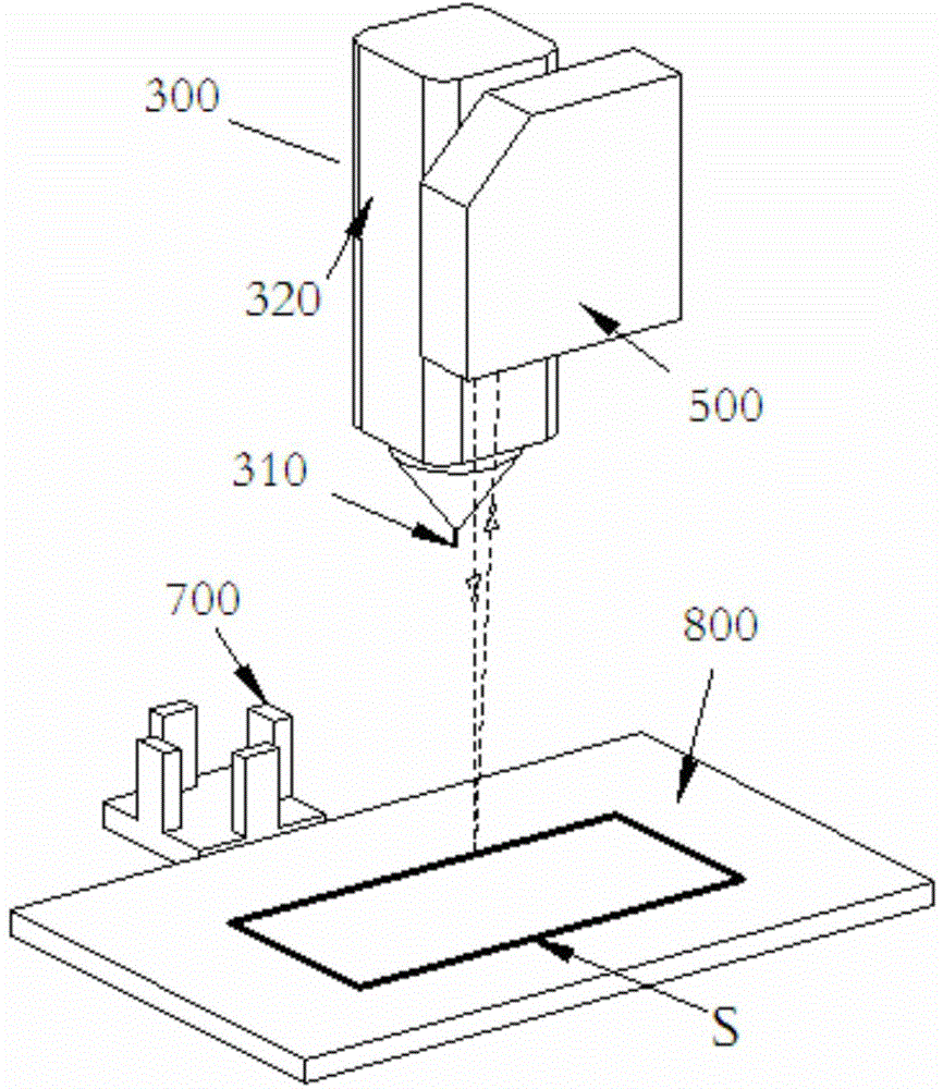 Glue dispensing machine and glue dispensing position measuring method