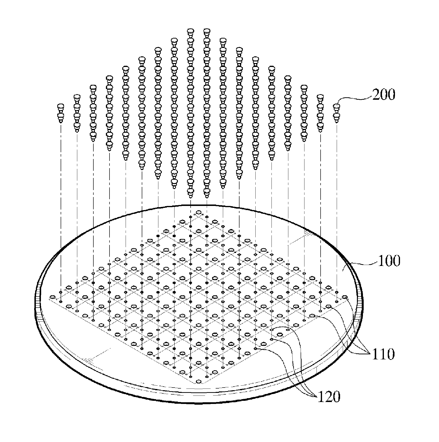 Electrode device for measuring impedance of human body and apparatus comprising the same