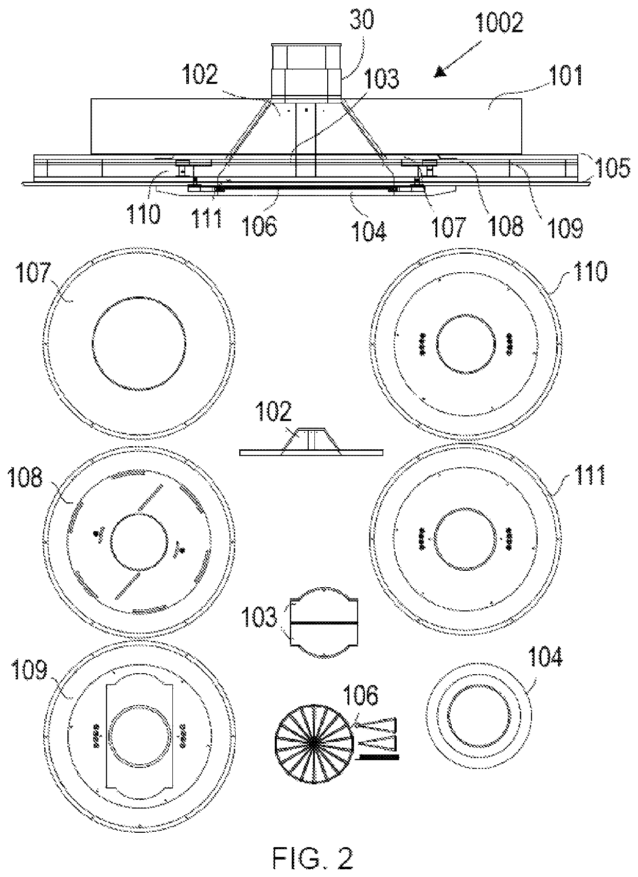 Pop up electrical apparatus