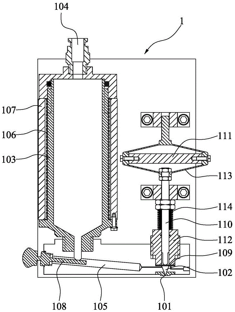 Nano-jet-micro-nano composite jet device and its control method based on pyroelectric effect