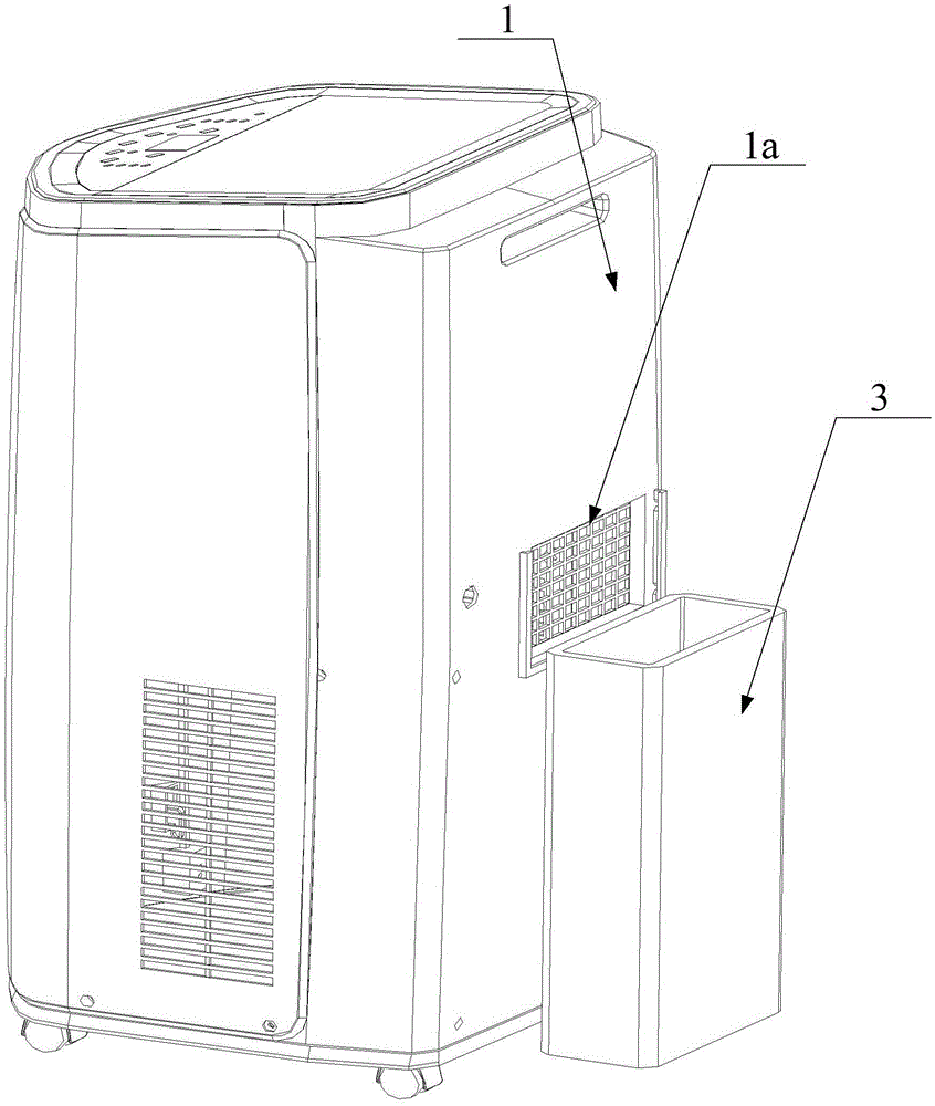 Movable air conditioner and exhaust pipe thereof