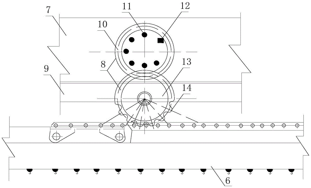 Test method of automatic memory cutting coal self-positioning device for unmanned working face coal mining machine