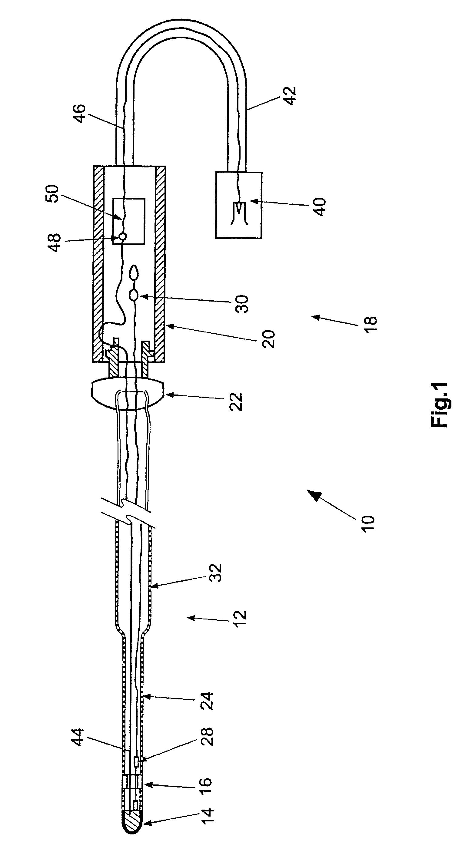 Electrode catheter for the electrotherapy of cardiac tissue