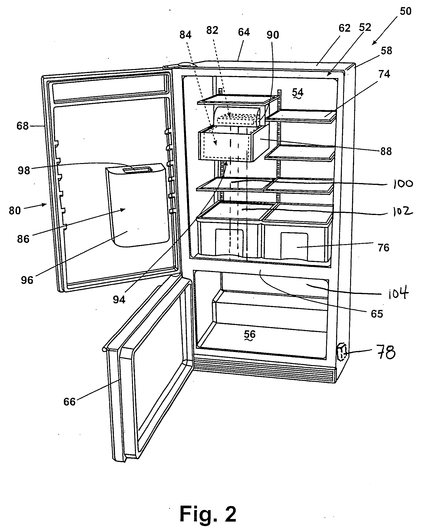 Ice making and dispensing system