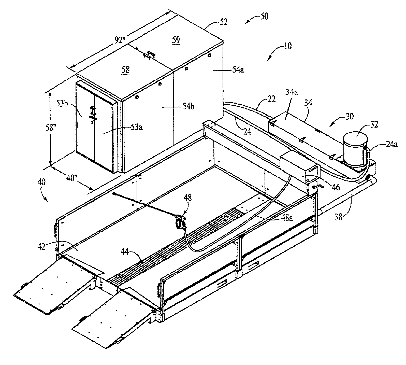 Immediate cleaning and recirculation of cleaning fluid and method of using same