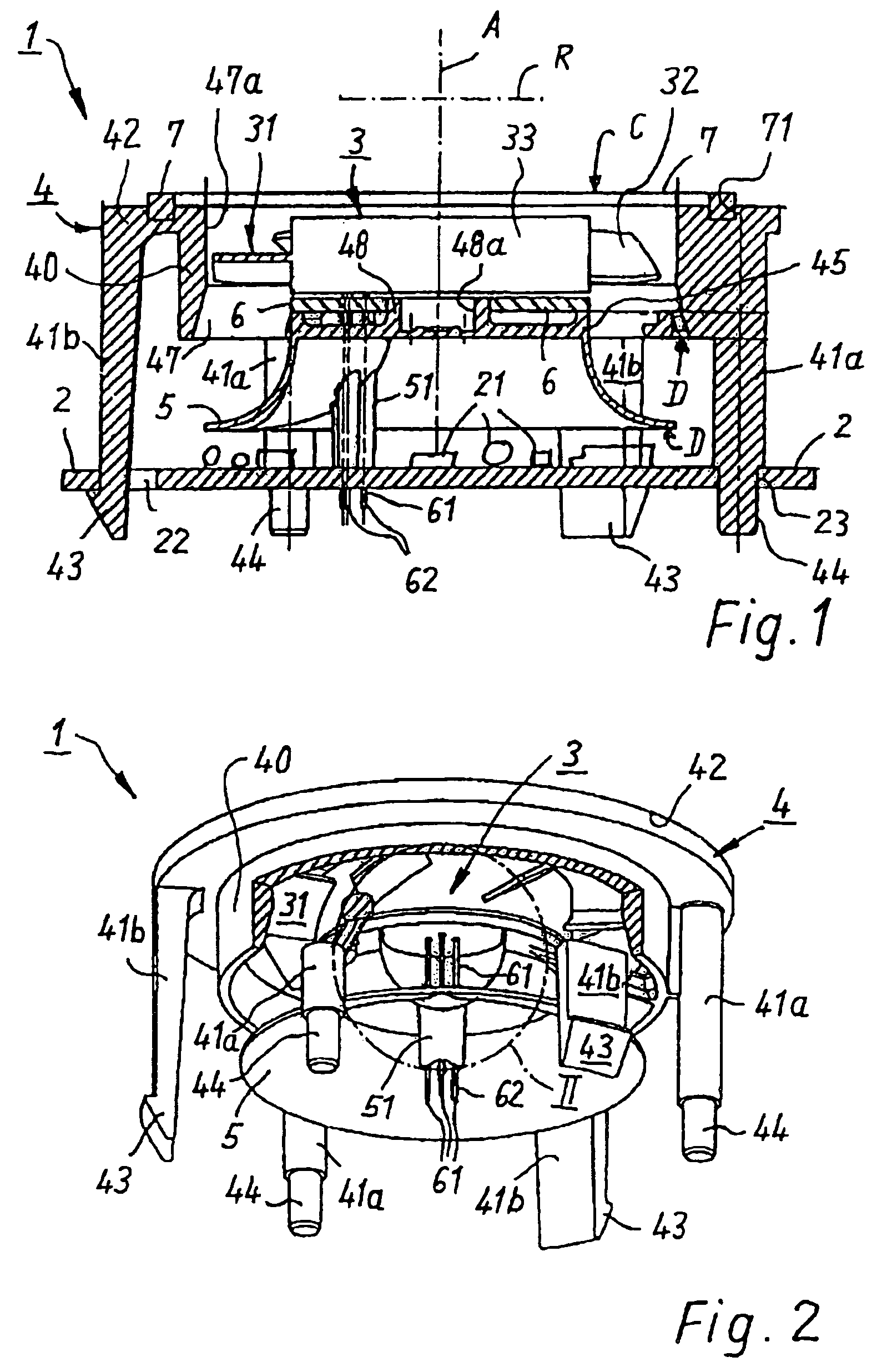 Assembly used for cooling a circuit board or similar