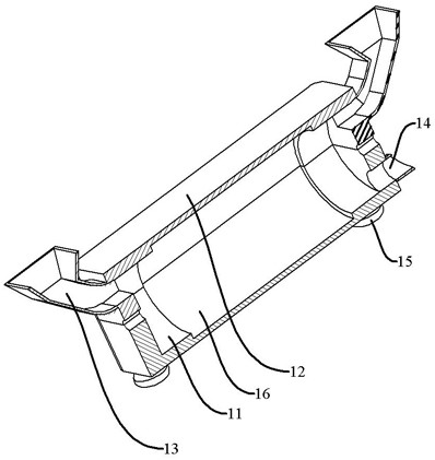 A rotary stirring device and a decoration material mixing system using the device