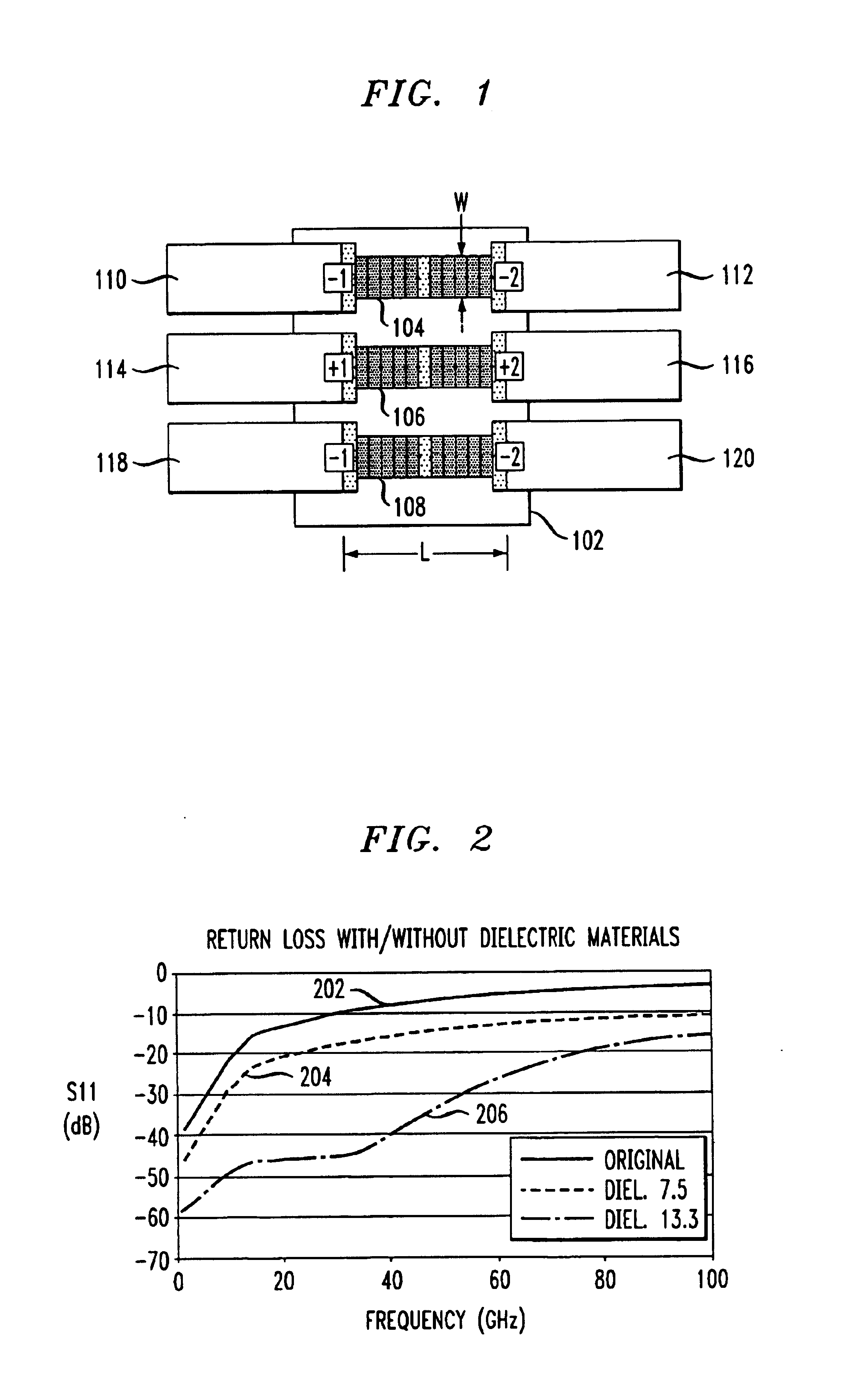 Impedance matched electrical interconnect using dielectric compounds