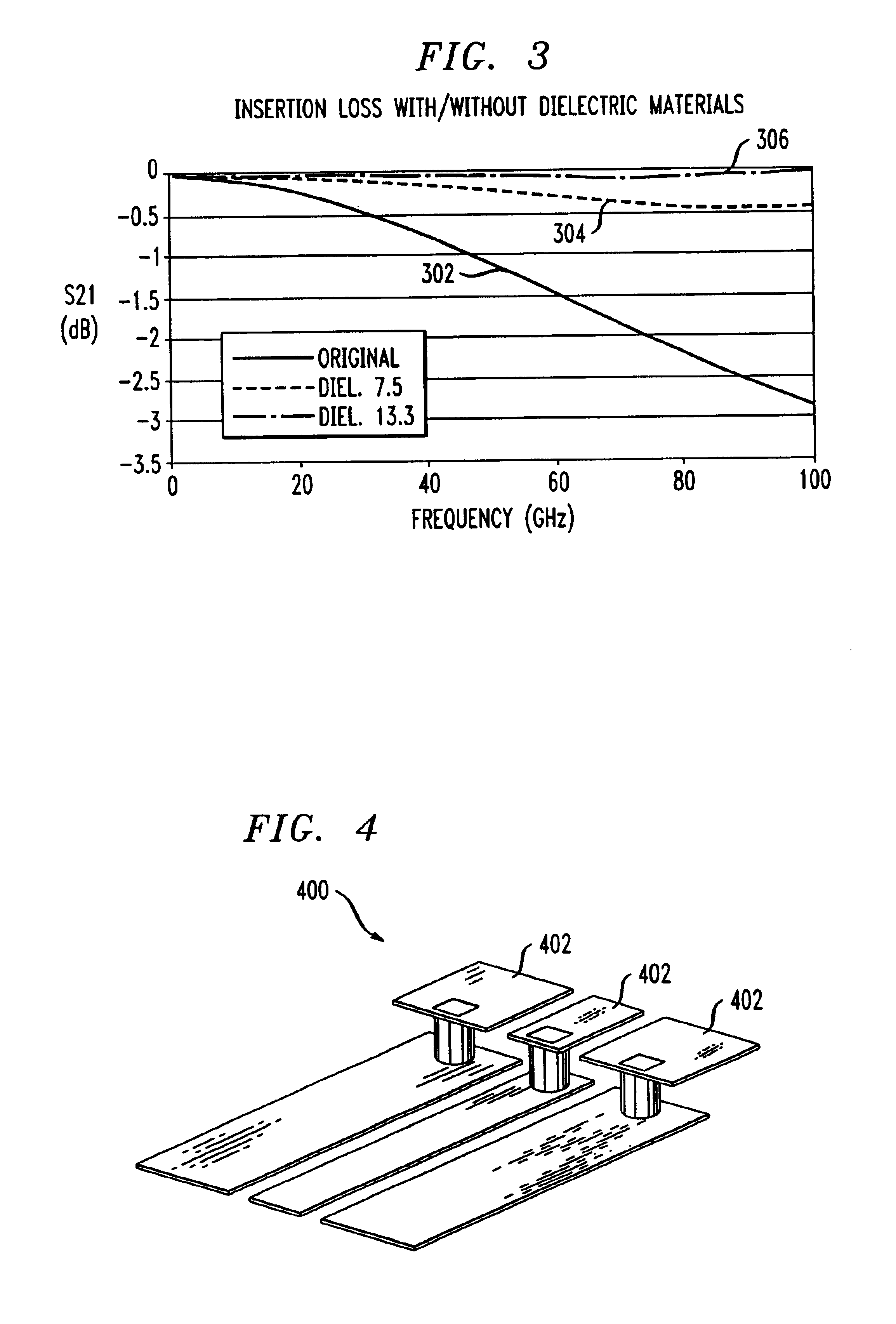 Impedance matched electrical interconnect using dielectric compounds