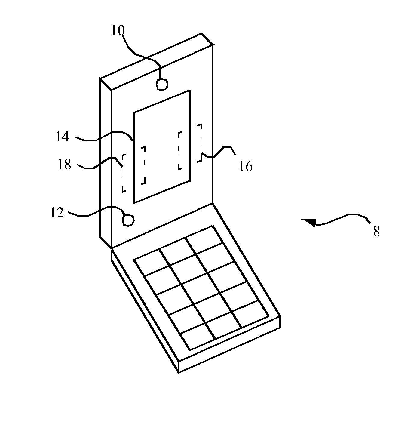 Image capture apparatus with indicator