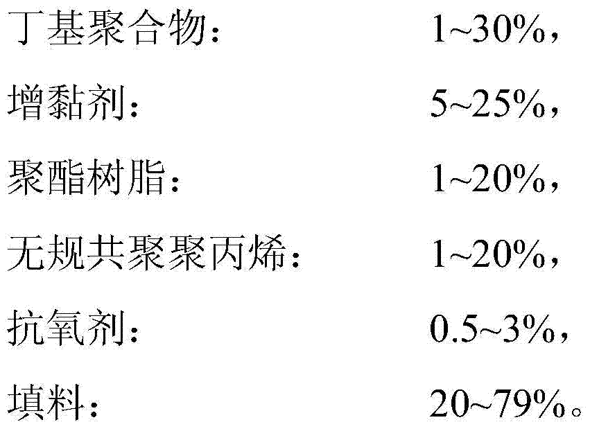 A kind of sealing tape for double-glass photovoltaic module and preparation method thereof