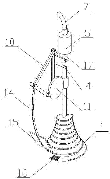 Food processing additive blending device