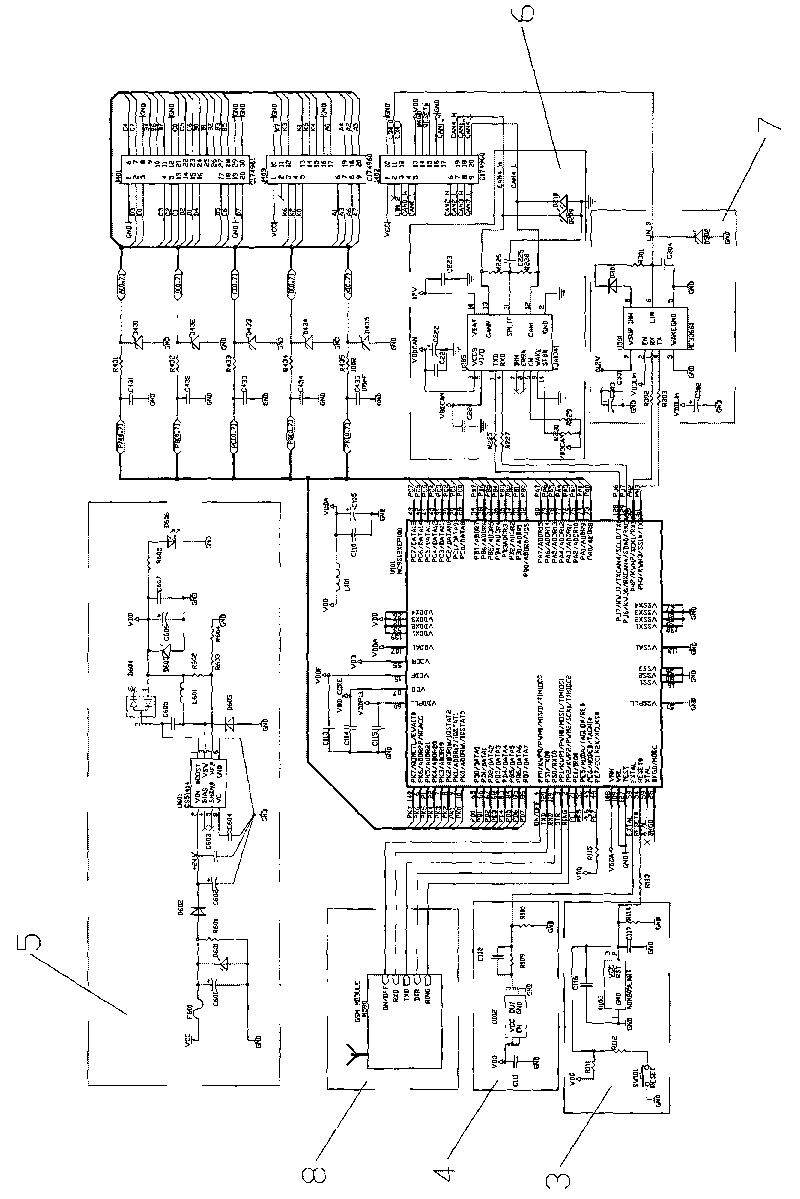 Network controller of vehicle