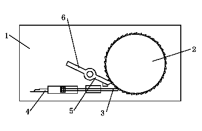 Feeding device of drilling equipment of lamp