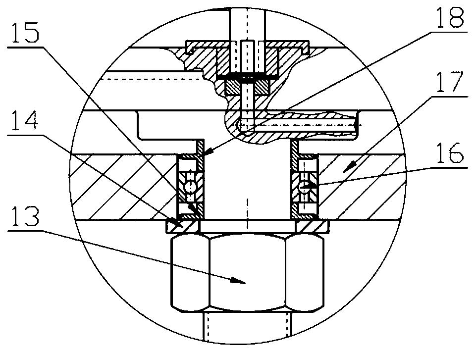 A cleaning mechanism for brickwork exterior walls based on the operating arm of a cleaning vehicle