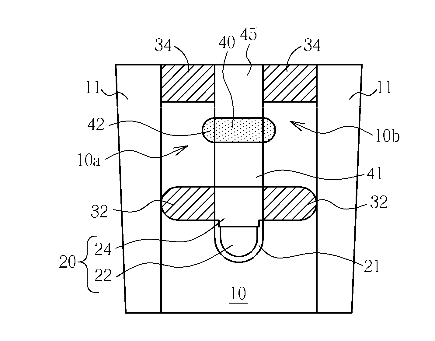 Dual vertical channel transistor and fabrication method thereof