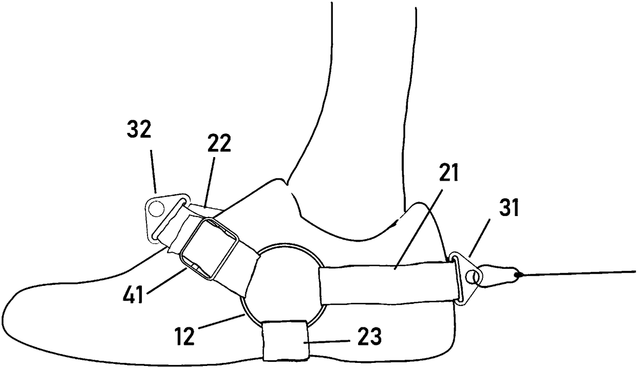 Multi-directional lower limb exercising device