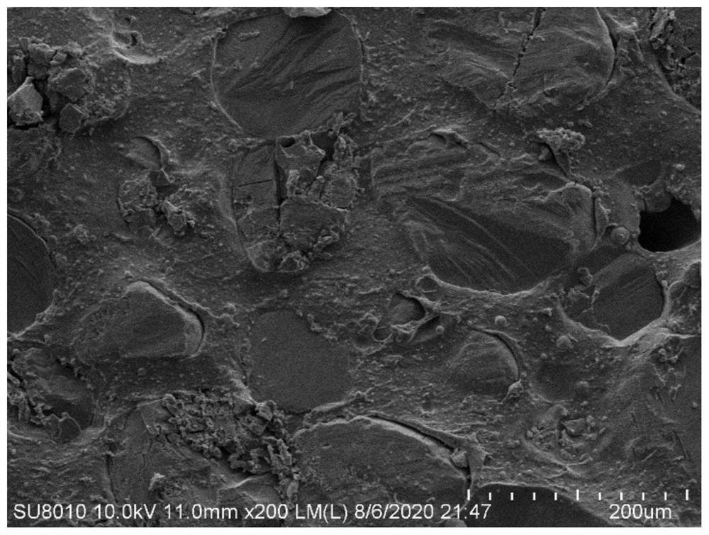 Solid propellant containing bimetallic oxide combustion accelerator and preparation method of solid propellant