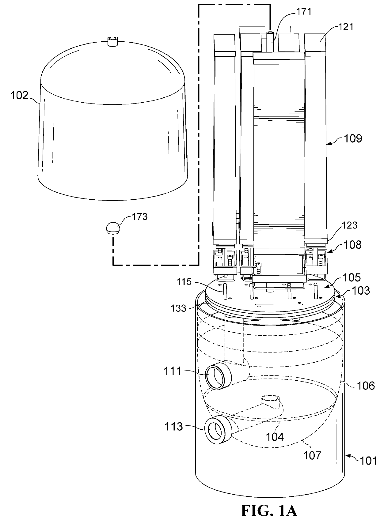 Retrofitting and use of rectangular filters, assembly and method for filtration