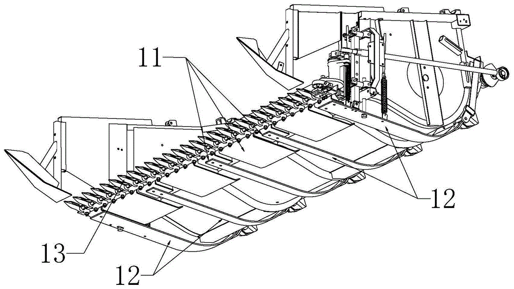 Floating header and a combine harvester comprising the same