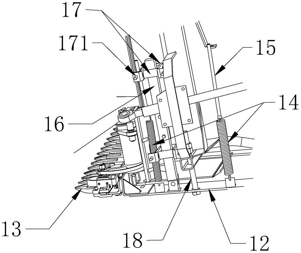 Floating header and a combine harvester comprising the same