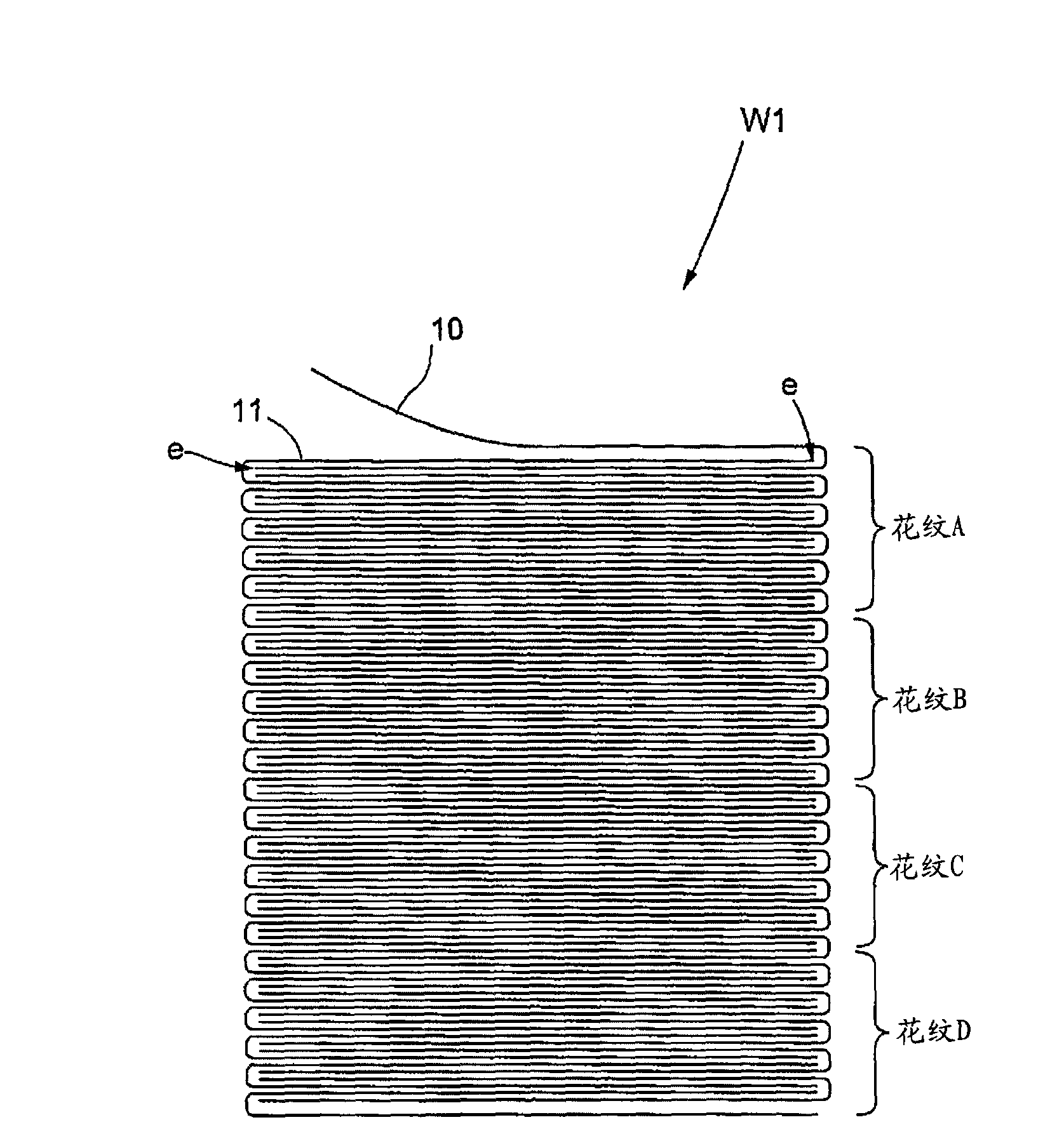 Hygienic tissue paper product and manufacturing method thereof