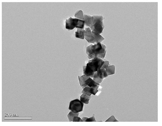 Ferroferric oxide nano crystal loaded on acid-modified carbon nano tube and preparation method thereof