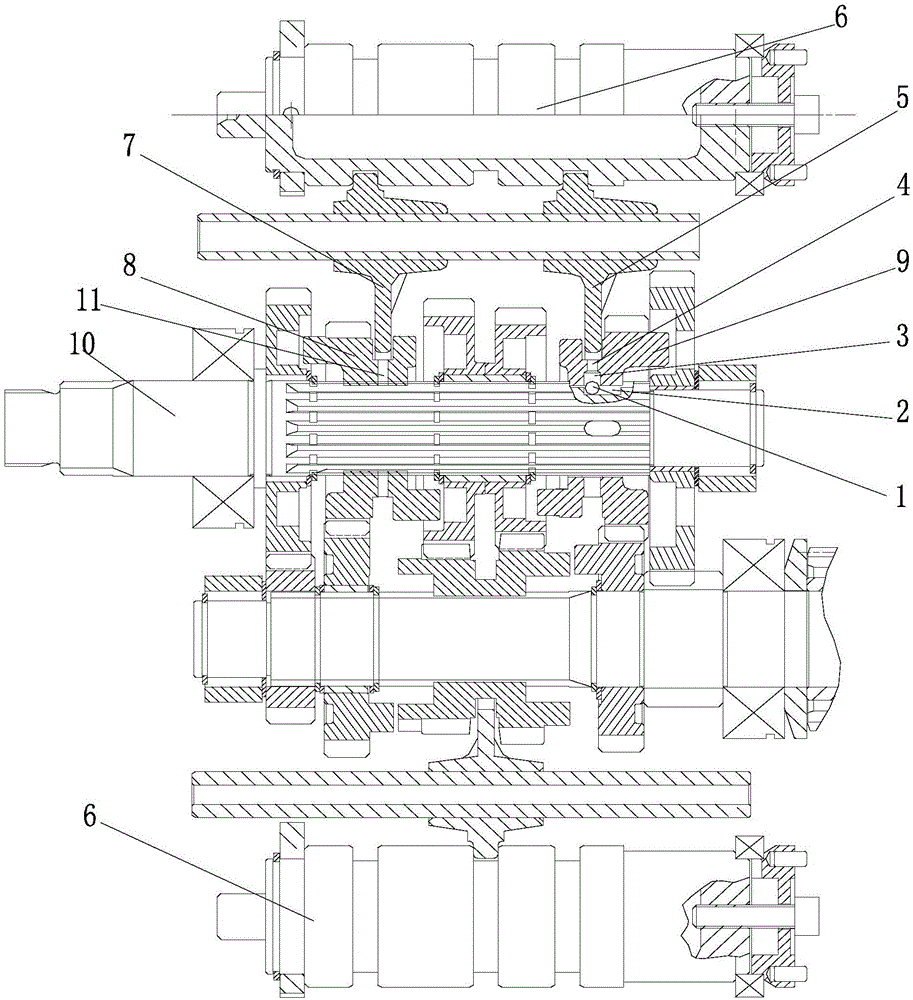 Position limiting mechanism for transmission shifting and transmission