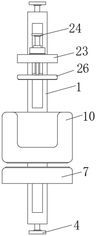 Aluminum product clamp capable of preventing surface of aluminum product from being damaged during grinding