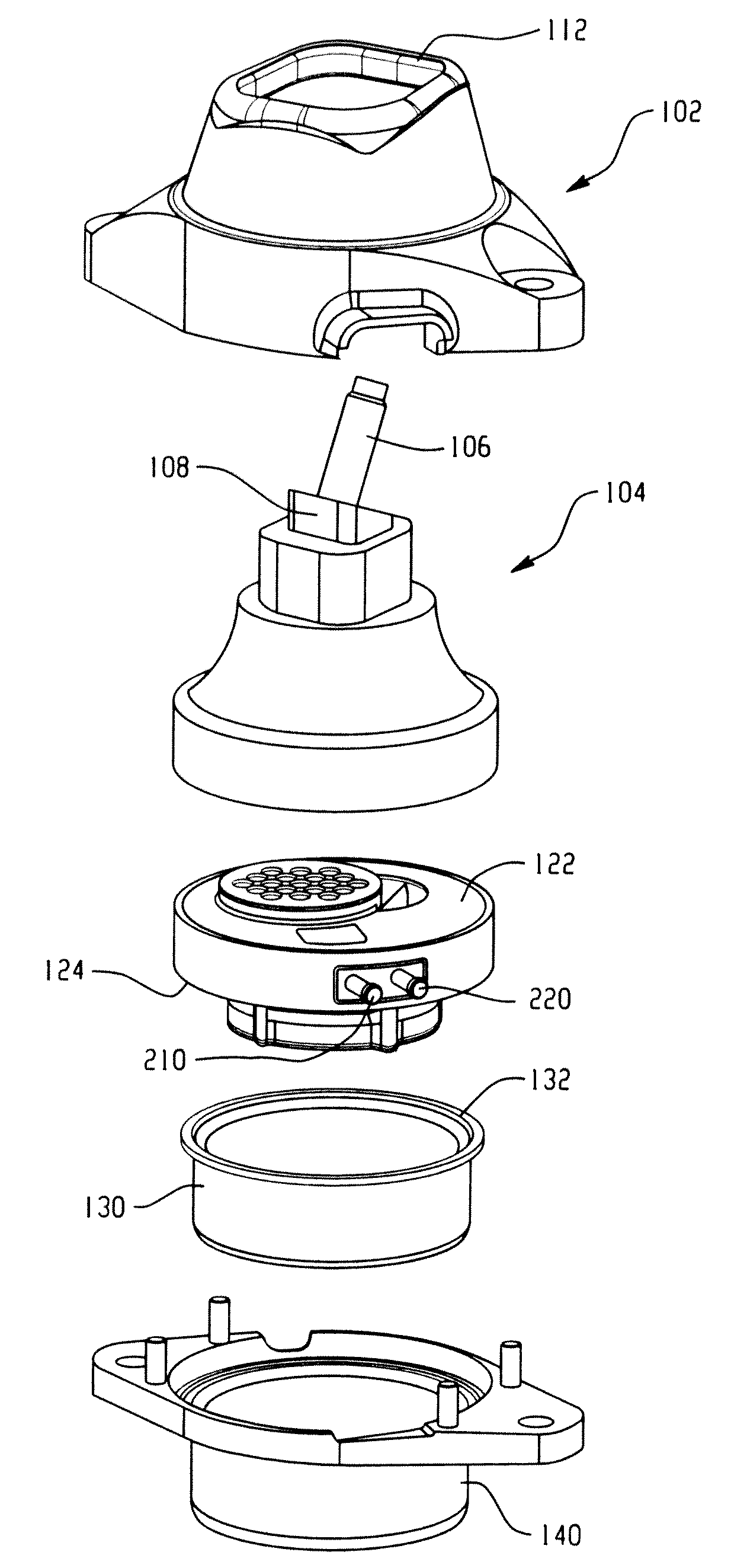 Multi-stage switchable inertia track assembly