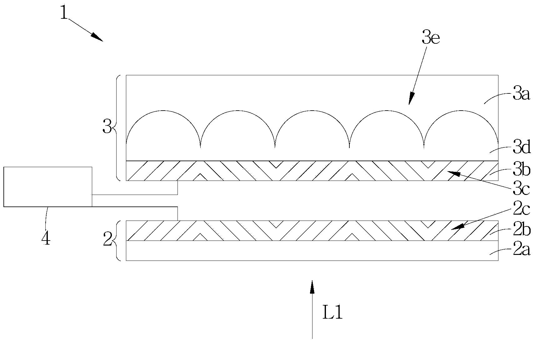 Light switching module