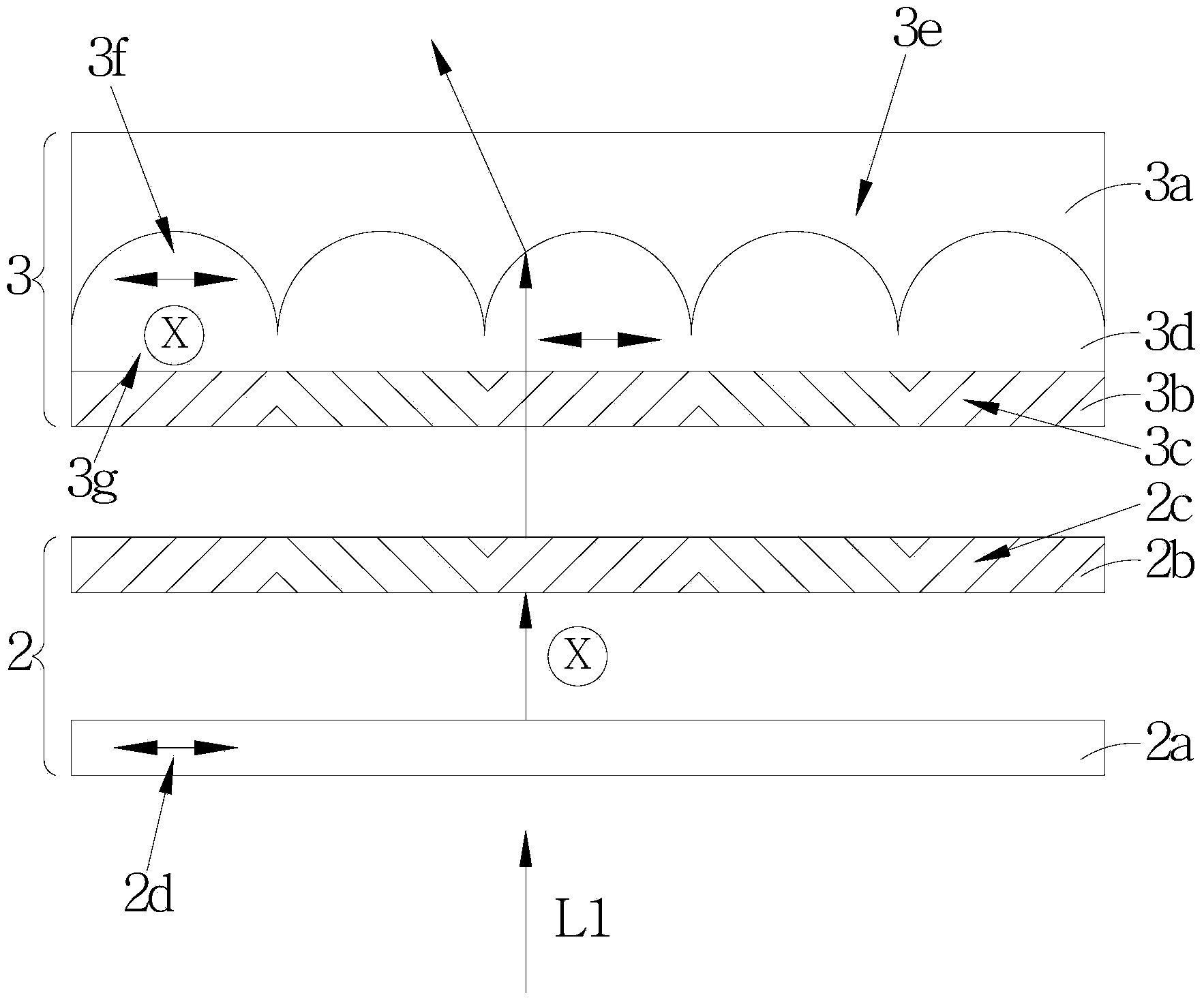 Light switching module