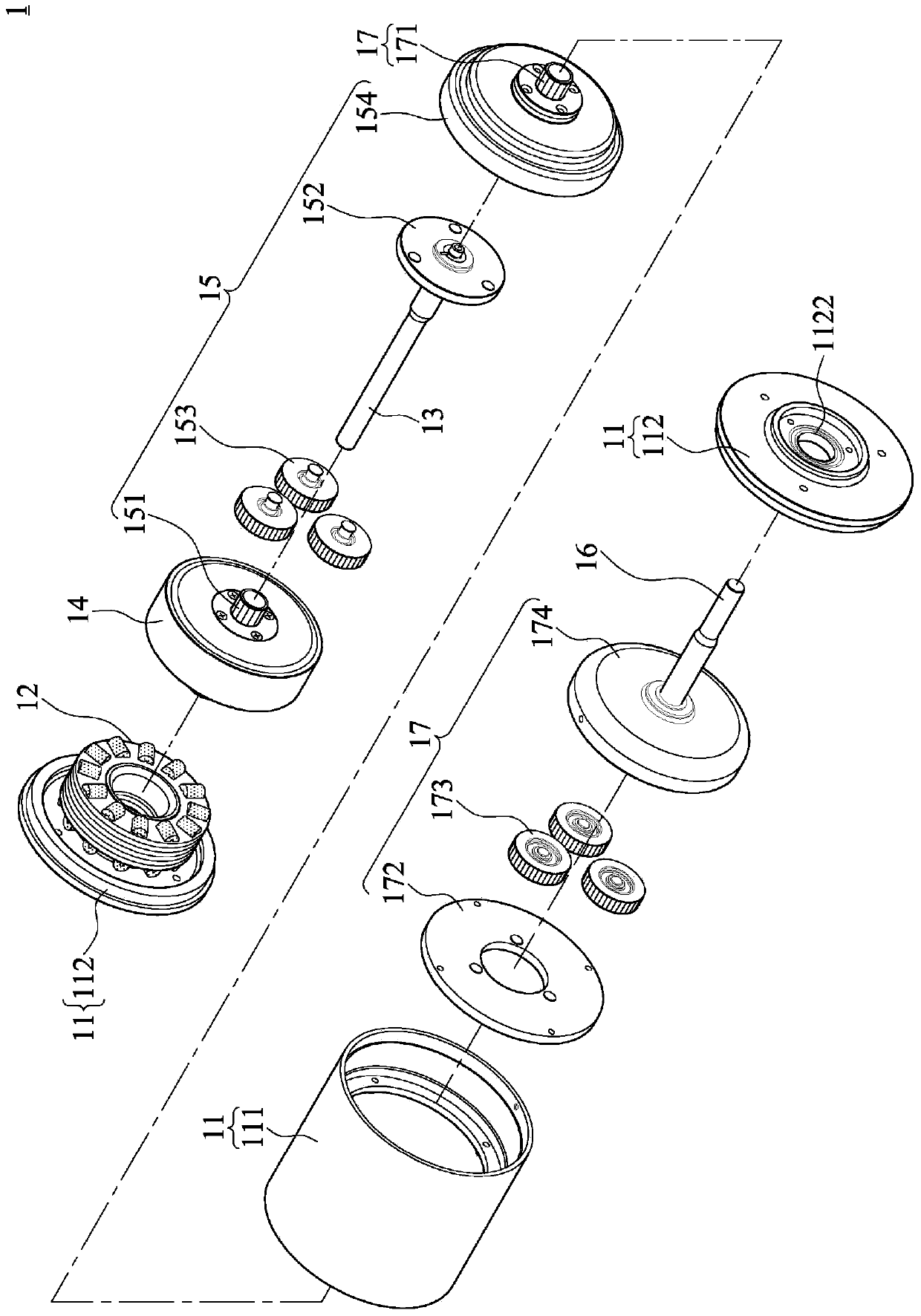 Power Transmission Mechanism for Electric Vehicles
